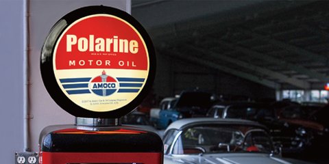 ガスランプ AMOCO インテリア ネオンサイン アメリカン雑貨画像