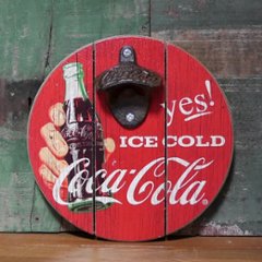 コカコーラ　ボトルキャップオープナー 栓抜き COCA-COLA アメリカンインテリアの画像