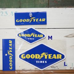 グッドイヤー ステッカー Lサイズ GOOD YEAR STICKER シール アメリカン雑貨画像