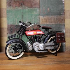 ブリキのおもちゃ バイク motorcycle オートバイ　アメリカン雑貨の画像