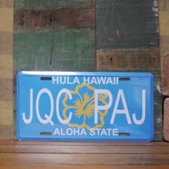 コマーシャルプレート【HULA HAWAII】ハワイアンプレート　アメリカン雑貨の画像