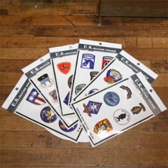 U.S. ミリタリー ステッカー MILITARY STICKER ステッカーシール アメリカン雑貨の画像