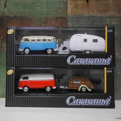 カララマ1:72 VW レトロミニカー ワーゲン キャラバン アメリカン雑貨の画像