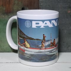 パンナム マグカップ　陶器製 PANAM　アメリカン雑貨画像