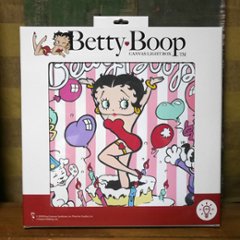 ベティブープ PARTY LEDキャンバスライト Betty Boop ウォールインテリア アメリカン雑貨の画像