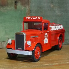 テキサコ オイル ダイキャストミニカー 1943 TEXACO 1/34サイズ T-23 GMC タンカー レッド 貯金箱 アメリカン雑貨画像