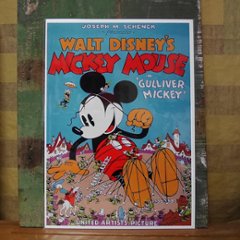 ポスター ミッキーマウス MICKEY MOUSE オールドディズニー B4 アメリカンポスターの画像