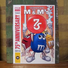 ポスター m&m's インテリア ポスター 75th ANNIVERSARY  B4 アメリカンポスターの画像