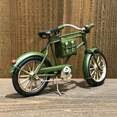 ブリキのおもちゃ バイシクルメッセンジャー 自転車便 グッドオールド ブリキ製自転車　アメリカン雑貨画像