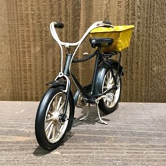 ブリキのおもちゃ バスケット 自転車 グッドオールド ブリキ製自転車　アメリカン雑貨画像