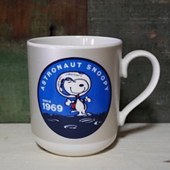 スヌーピー アストロノーツ 50th マグカップ ストライプ SNOOPY コップ PEANUTS　アメリカン雑貨　の画像