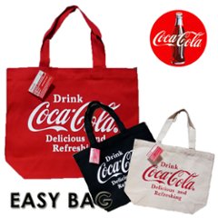 コカ コーラ トートバッグ Coca-Cola EASY BAG S イージーバッグ　アメリカン雑貨の画像