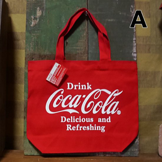 コカ コーラ トートバッグ Coca-Cola EASY BAG S イージーバッグ　アメリカン雑貨画像