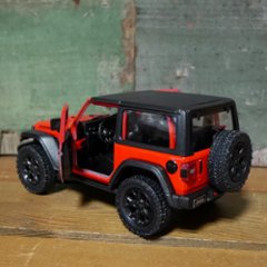 ジープ ラングラー 2018 ミニカー Jeep Wrangler KiNSMART 1/34 レトロミニカー アメリカン雑貨画像