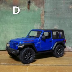 ジープ ラングラー 2018 ミニカー Jeep Wrangler KiNSMART 1/34 レトロミニカー アメリカン雑貨画像