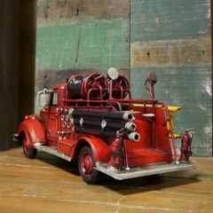 ヴィンテージカー消防車 fireengine ブリキのおもちゃ アメリカン雑貨画像