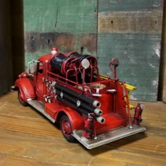 ヴィンテージカー消防車 fireengine ブリキのおもちゃ アメリカン雑貨画像