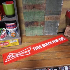 バドワイザー　バーマット　Budweiserラバーマット　アメリカン雑貨の画像