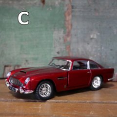 アストンマーティン【 ASTON MARTIN DB5】  プルバックミニカー　007　キンスマート アメリカン雑貨画像