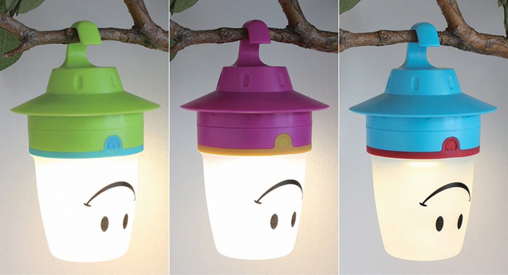 スマイル LEDランタン SMILE LED LANTERN ネオンライト　アメリカン雑貨画像