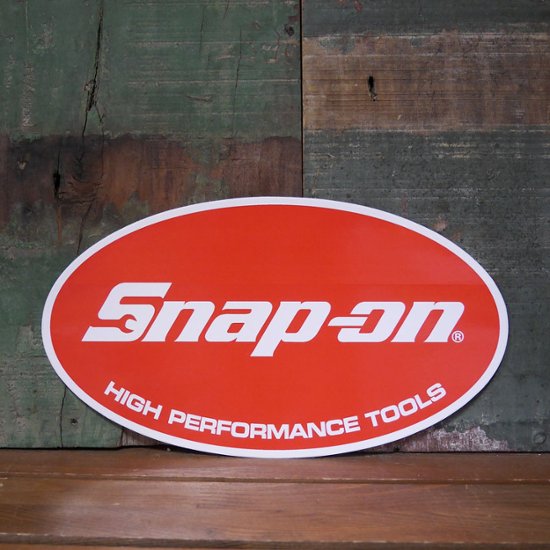 スナップオン ステッカー シール Snap-on 　企業系　アメリカン雑貨画像