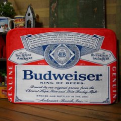 バドワイザー フロアマット インテリアマット Budweiser  キッチンマット　アメリカン雑貨の画像