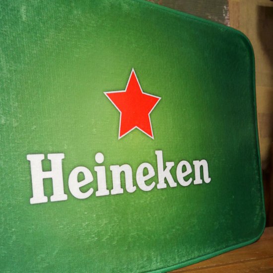 ハイネケン フロアマット インテリアマット Heineken キッチンマット　アメリカン雑貨画像