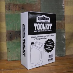 アメリカン ツールキット オイルボトル型 TOOL KIT アドバタイジング ガレージ 工具セット アメリカン雑貨画像