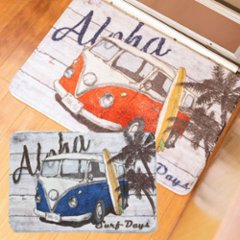 ハワイアン リノバスマット インテリアマット Aloha バス　アメリカンインテリアの画像