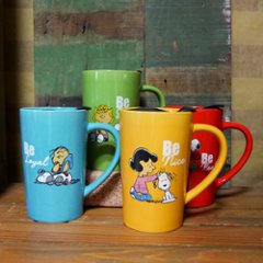 スヌーピー トラベル マグ 18oz. ふた付き マグカップ PEANUTS アメリカン雑貨　の画像