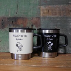 スヌーピー スタッキングサーモマグ フタ付き マグカップ 保冷保温 コップ PEANUTS アメリカン雑貨　の画像