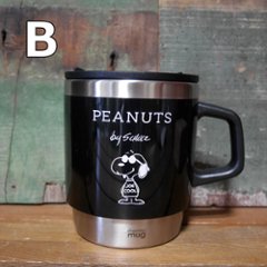 スヌーピー スタッキングサーモマグ フタ付き マグカップ 保冷保温 コップ PEANUTS アメリカン雑貨　画像