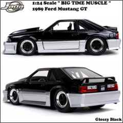 フォード マスタング BTM 1989 Ford Mustang GT 1/24  ミニカー　アメリカン雑貨画像