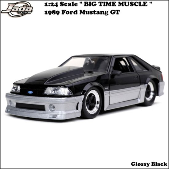 フォード マスタング BTM 1989 Ford Mustang GT 1/24  ミニカー　アメリカン雑貨画像