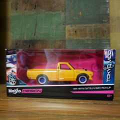 ダットサン ピックアップ トラック Maisto 1/24 レトロミニカー1973 Datsun 620 Pick up アメリカン雑貨の画像