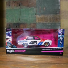 ダットサン 510 Maisto 1/24 レトロミニカー アメリカン雑貨の画像