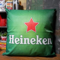 Heineken アメリカン クッションカバー ハイネケン アメリカン雑貨の画像