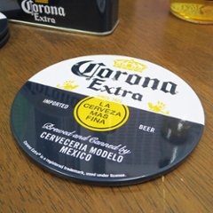 コロナ コースター 6枚セット CORONA ティンコースター アメリカン雑貨画像