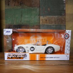 シェルビー コブラ 1965 Shelby Cobra 427 S/C 1/24  レトロミニカー JADA TOYS BTM アメリカン雑貨の画像