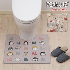 スヌーピー PVC トイレマット SNOOPY PEANUTS　アメリカン雑貨の画像