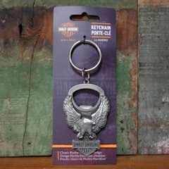 ハーレーダビッドソン  KEYCHAIN PORTE-CLE キーチェーン Harley-Davidson キーホルダー 栓抜き 4579　アメリカン雑貨の画像