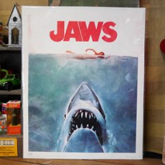 ポスタージョーズ ミニポスター インテリア JAWS　映画ポスターアメリカン雑貨の画像