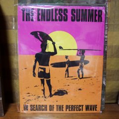 ENDLESS SUMMER ハワイアン ティンサインプレート  エンドレスサマー ブリキ看板 アメリカン雑貨の画像