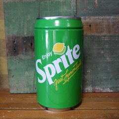 スプライト　ティンバンク  貯金箱　缶バンク　sprite　置物インテリア　アメリカン雑貨の画像