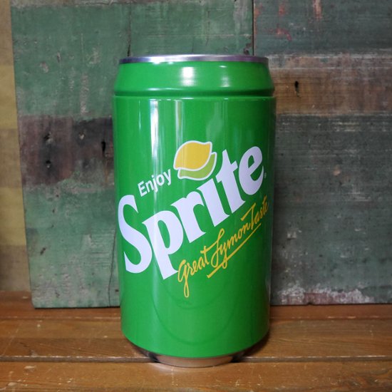 スプライト　ティンバンク  貯金箱　缶バンク　sprite　置物インテリア　アメリカン雑貨画像