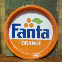 ファンタ ティントレイ Fanta ORANGE お盆　アメリカン雑貨の画像