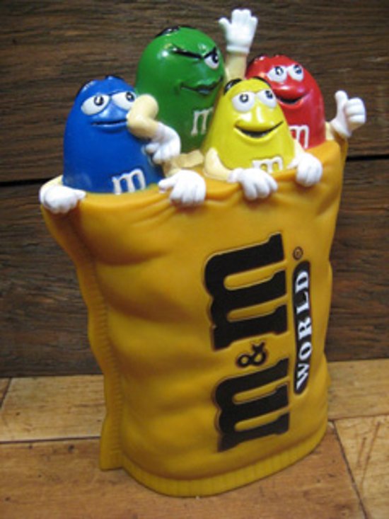 m＆ｍ’ｓ ソフビバンク 貯金箱 アメリカン雑貨画像