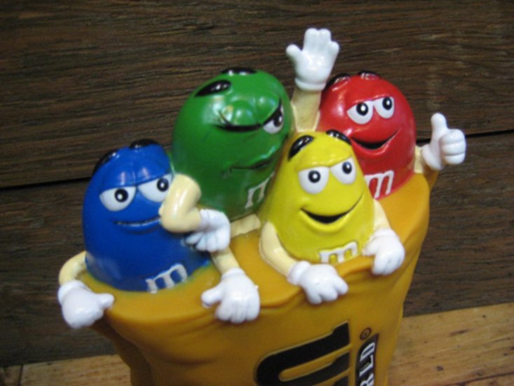 m＆ｍ’ｓ ソフビバンク 貯金箱 アメリカン雑貨画像