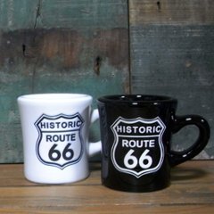 ルート66 マグカップ 陶器製 ROUTE66　アメリカン雑貨　の画像