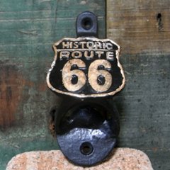 ルート66 ボトルオープナー 栓抜き ROUTE66　アメリカン雑貨の画像